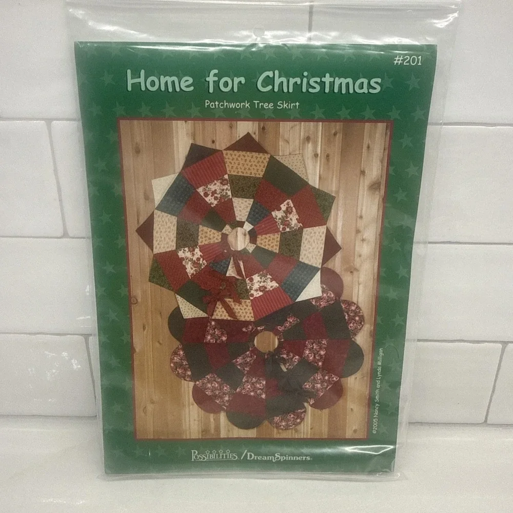 NEW! Lot Of 7 Winter/Christmas Quilting/ Sewing Project Patterns - Fast Shipping